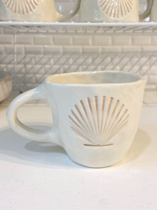 Sea shell mug