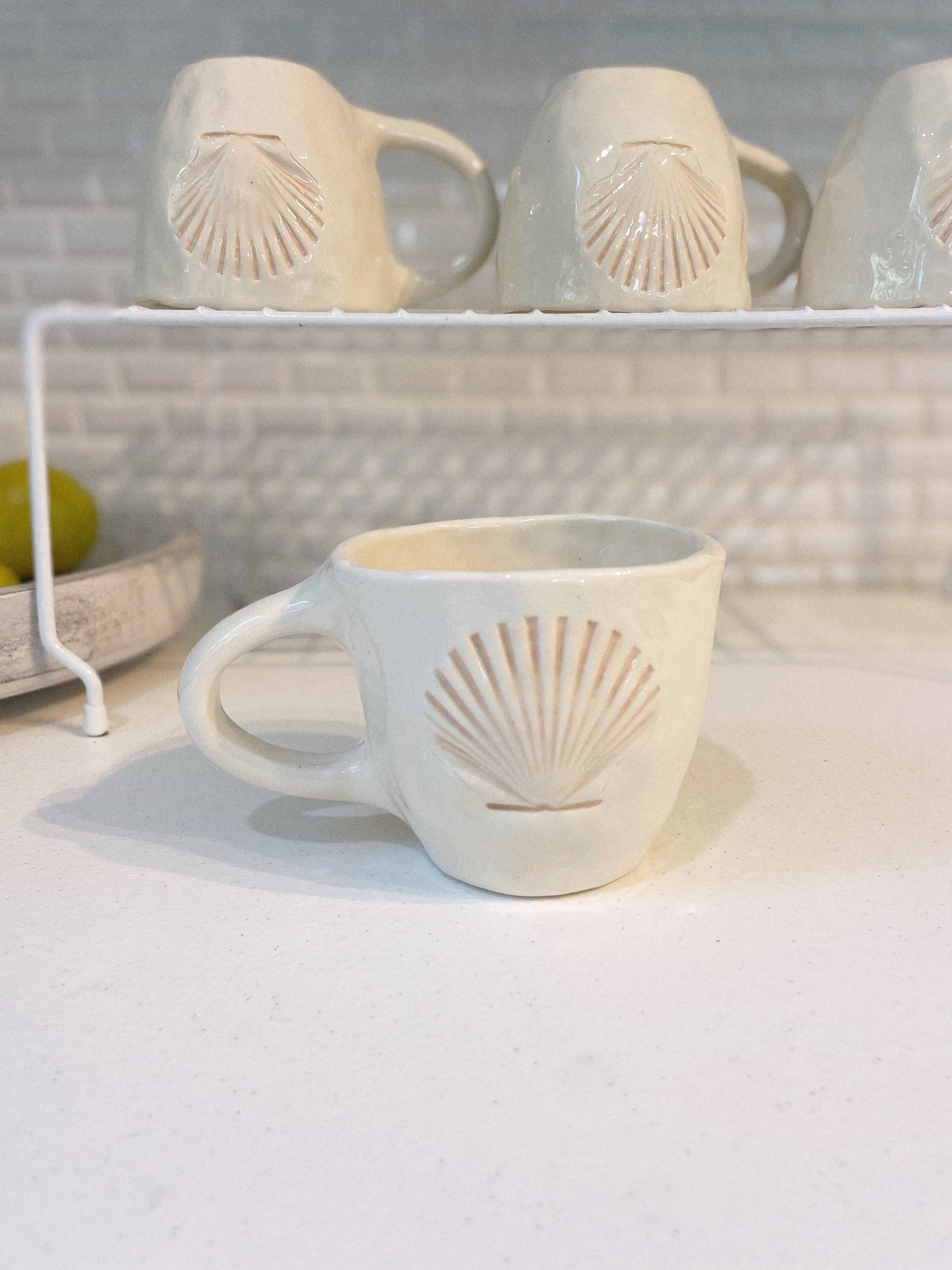 Sea shell mug