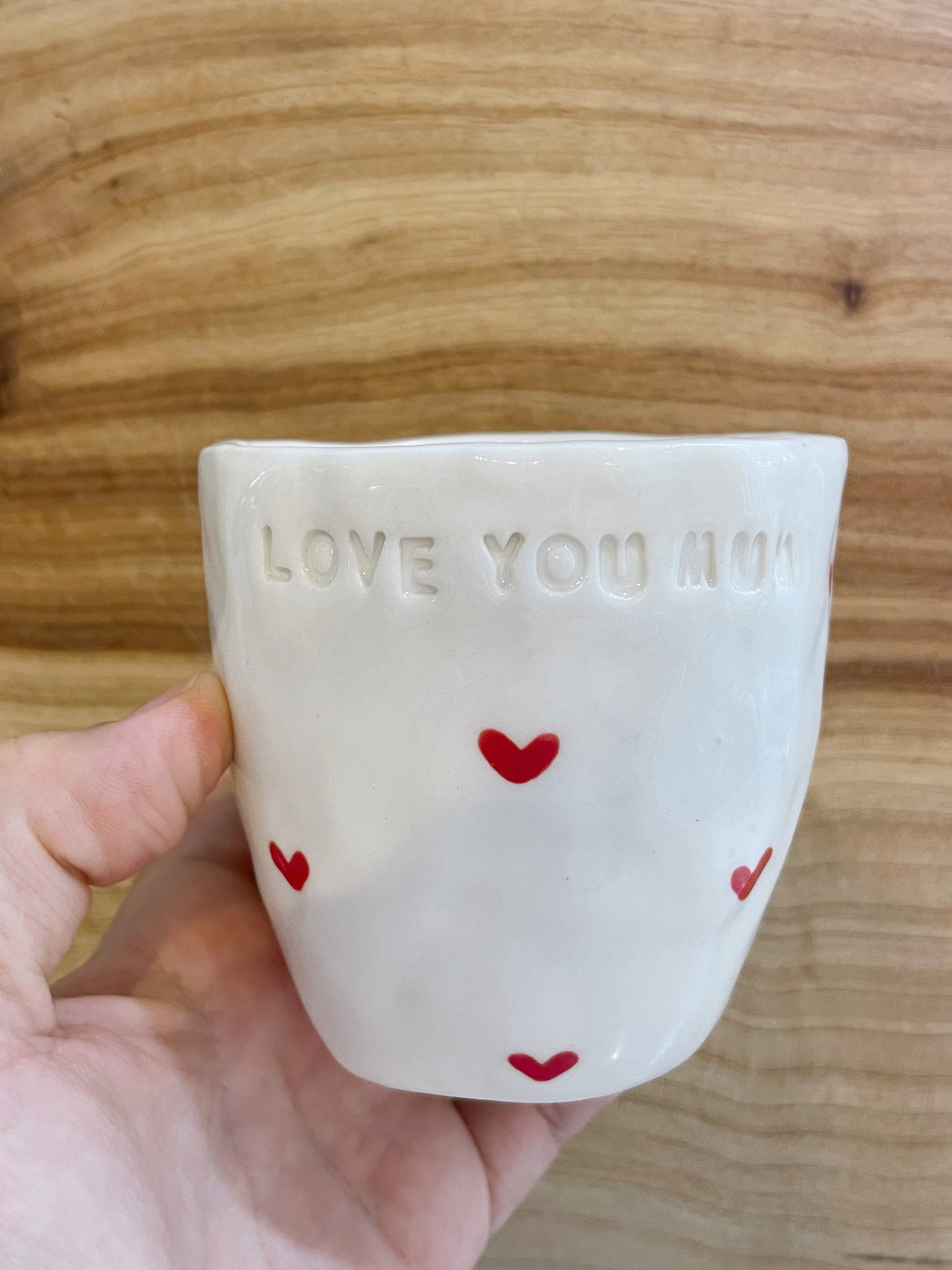 Love you mum hug mug/cup ( PRE ORDER )